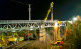 Frankfurt Oder, Rückbau Eisenbahnkreuzungsbauwerk