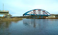 Oderbrücke, Einschimmen Neue Strombrücke