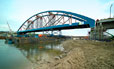 Oderbrücke, Einschimmen Neue Strombrücke
