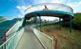 Rostock - Rad- und Fußgängerbrücke B103