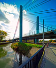 Schrägseilbrücke Bremen A281