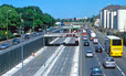 Berlin BAB A 111 Tunnel Flughafen Tegel