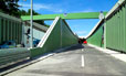 Berlin BAB A 111 Tunnel Flughafen Tegel